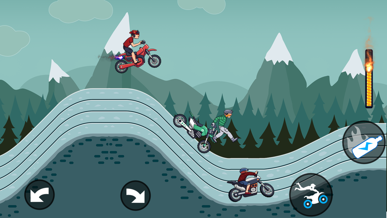 Mad Motor - Motocross racing - Dirt bike racing 게임 스크린 샷