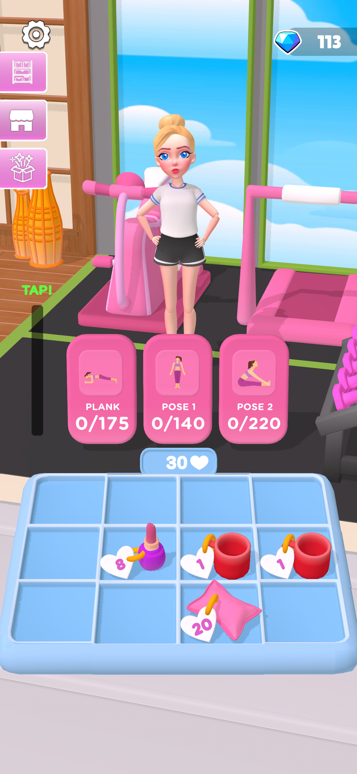 Pink Star: Fashion Merge Game Screenshot