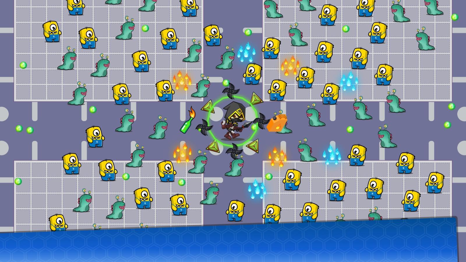 Captura de Tela do Jogo Solo Survive : Battle Monsters