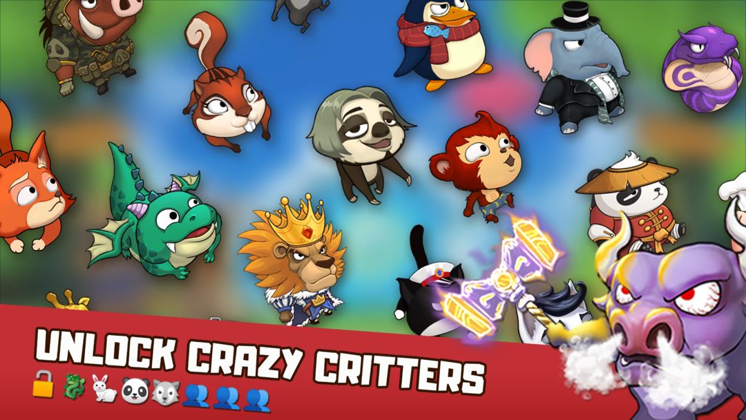 Critter Clash: Slingshot Battle遊戲截圖