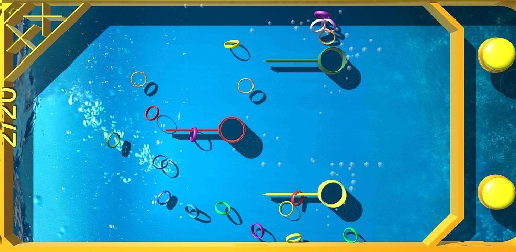 Screenshot of the video of WATER RING GAME DEMO