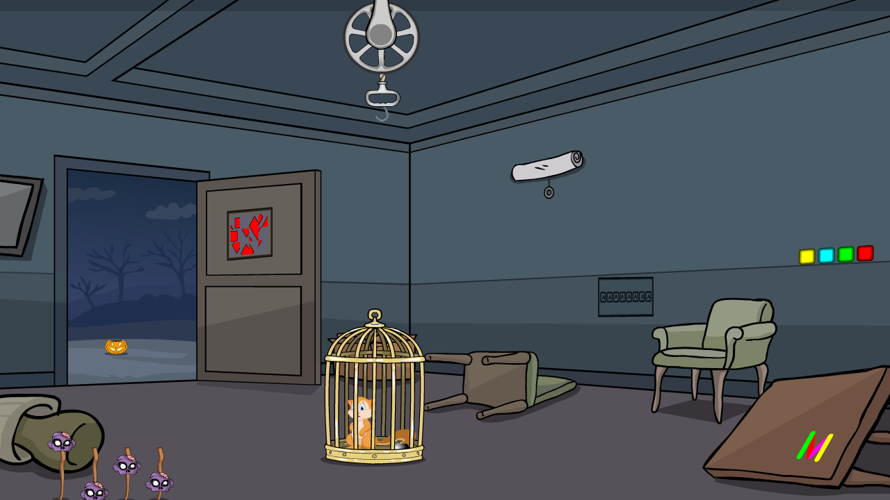 Cemetery Treasure Escape 게임 스크린샷