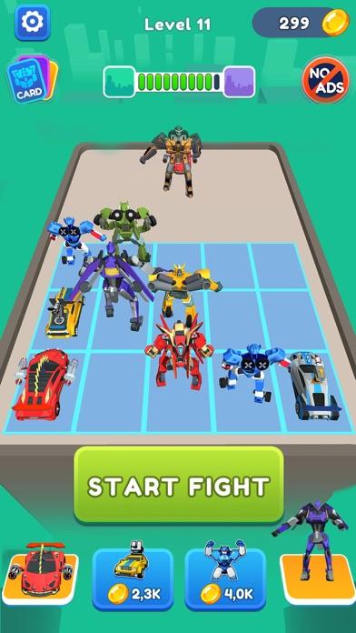 Merge Robot Master: Car Games Game Screenshot