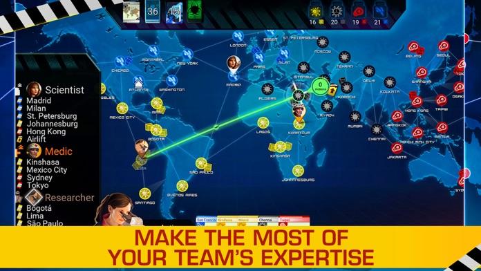 Pandemic: The Board Game Game Screenshot