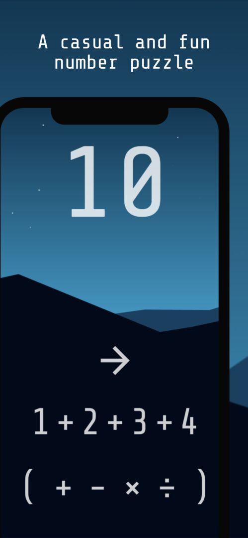 Screenshot of 4=10