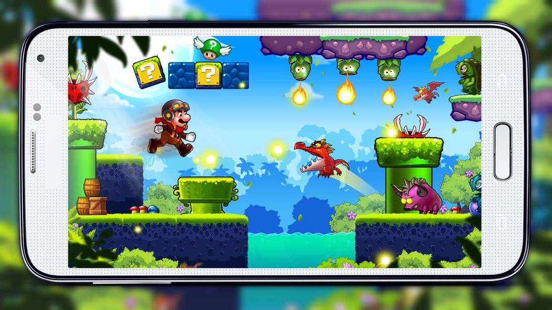 Screenshot of Super Mushroom Boy World
