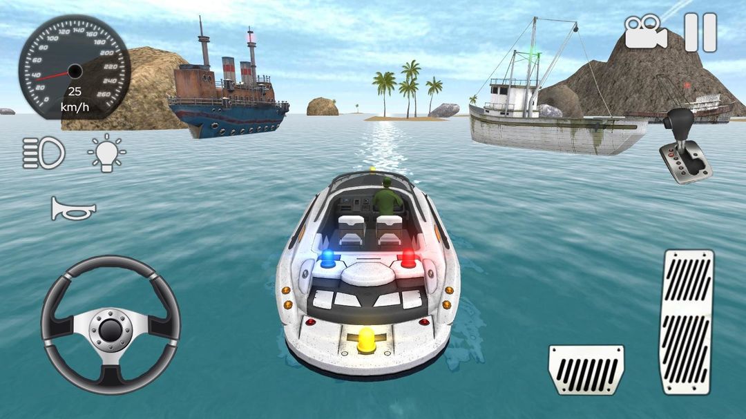American Boat Coast Lifeguard Rescue 2020 screenshot game