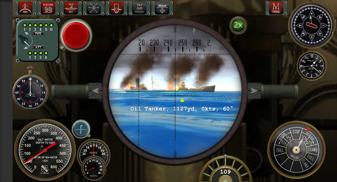 Silent Depth Submarine Sim遊戲截圖