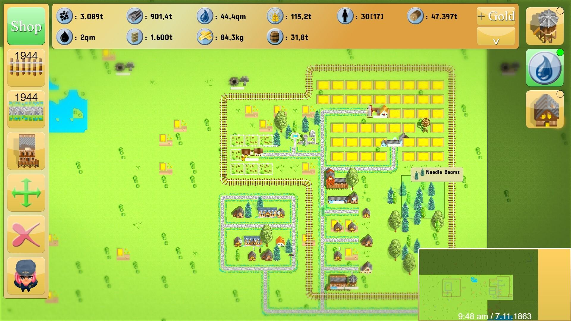 Screenshot of TrainCraft