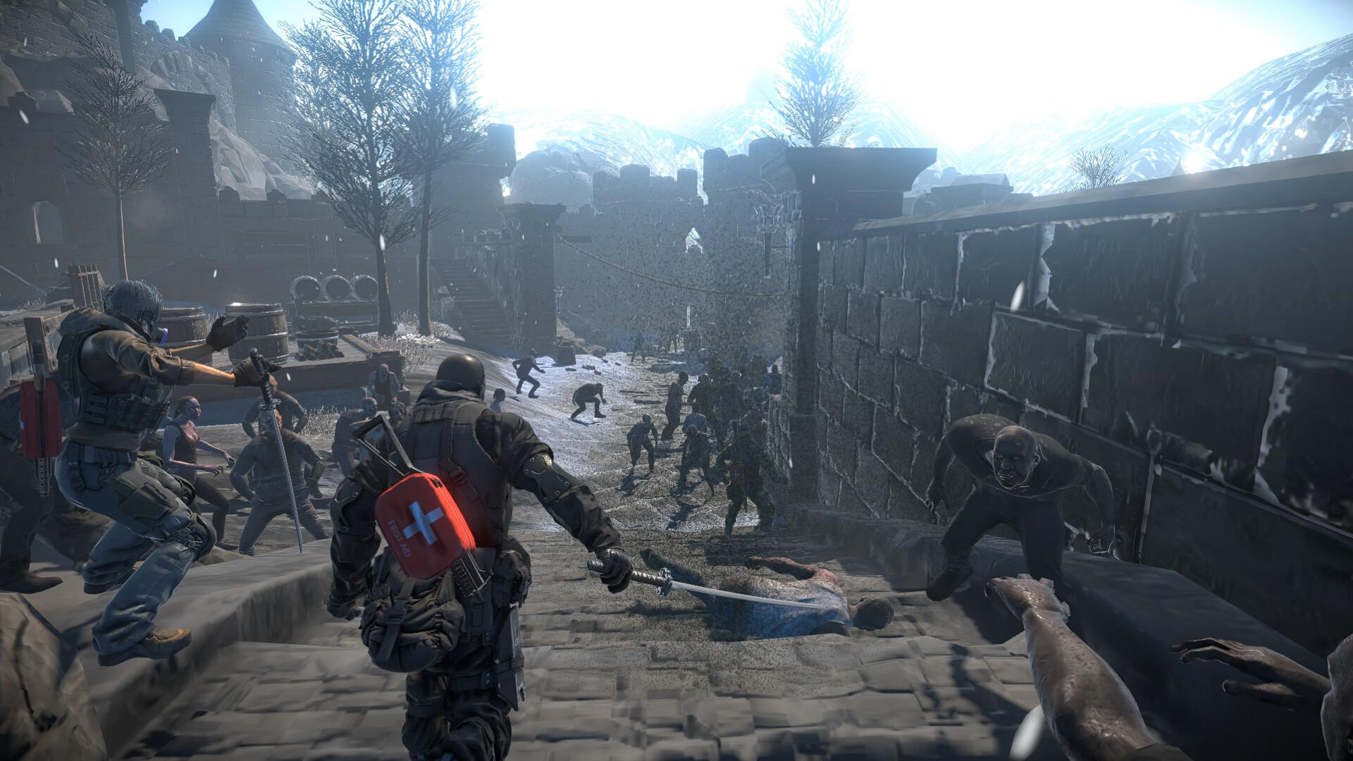 Zombie War:New World Game Screenshot