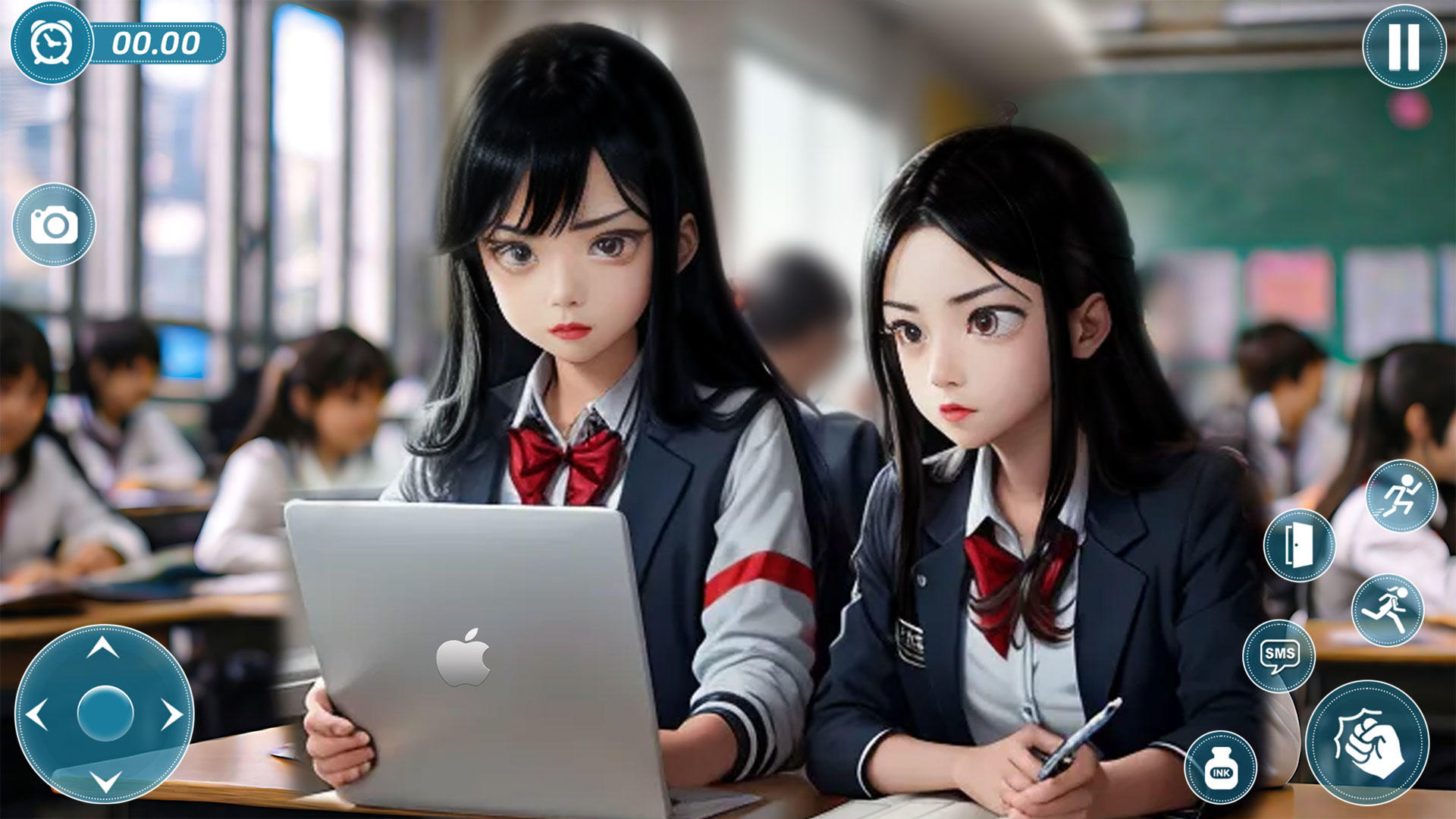 School Simulator Anime Girl 3D screenshot game