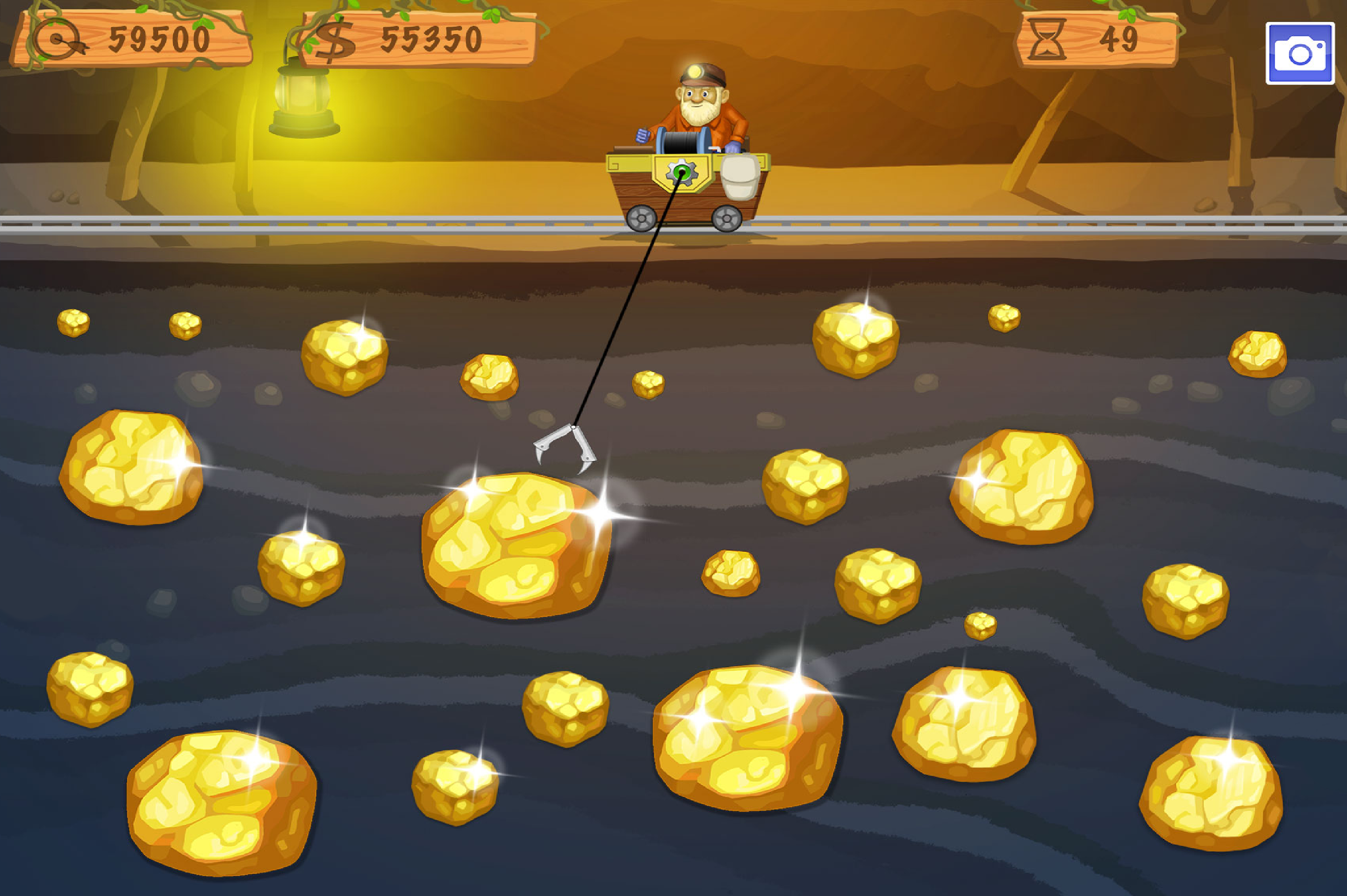 Gold Miner World Tour Game Screenshot