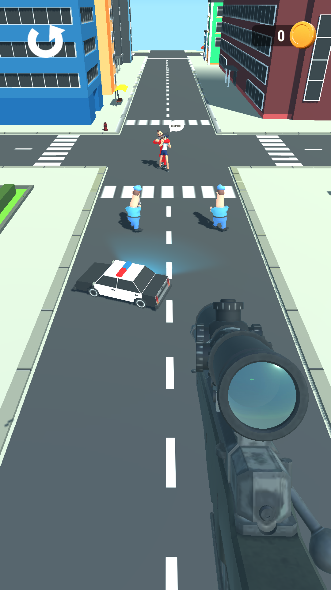 Cuplikan Layar Game Sniper Rescue