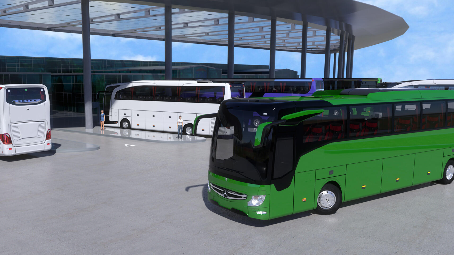 Cuplikan Layar Game Bus Simulator : Ultimate