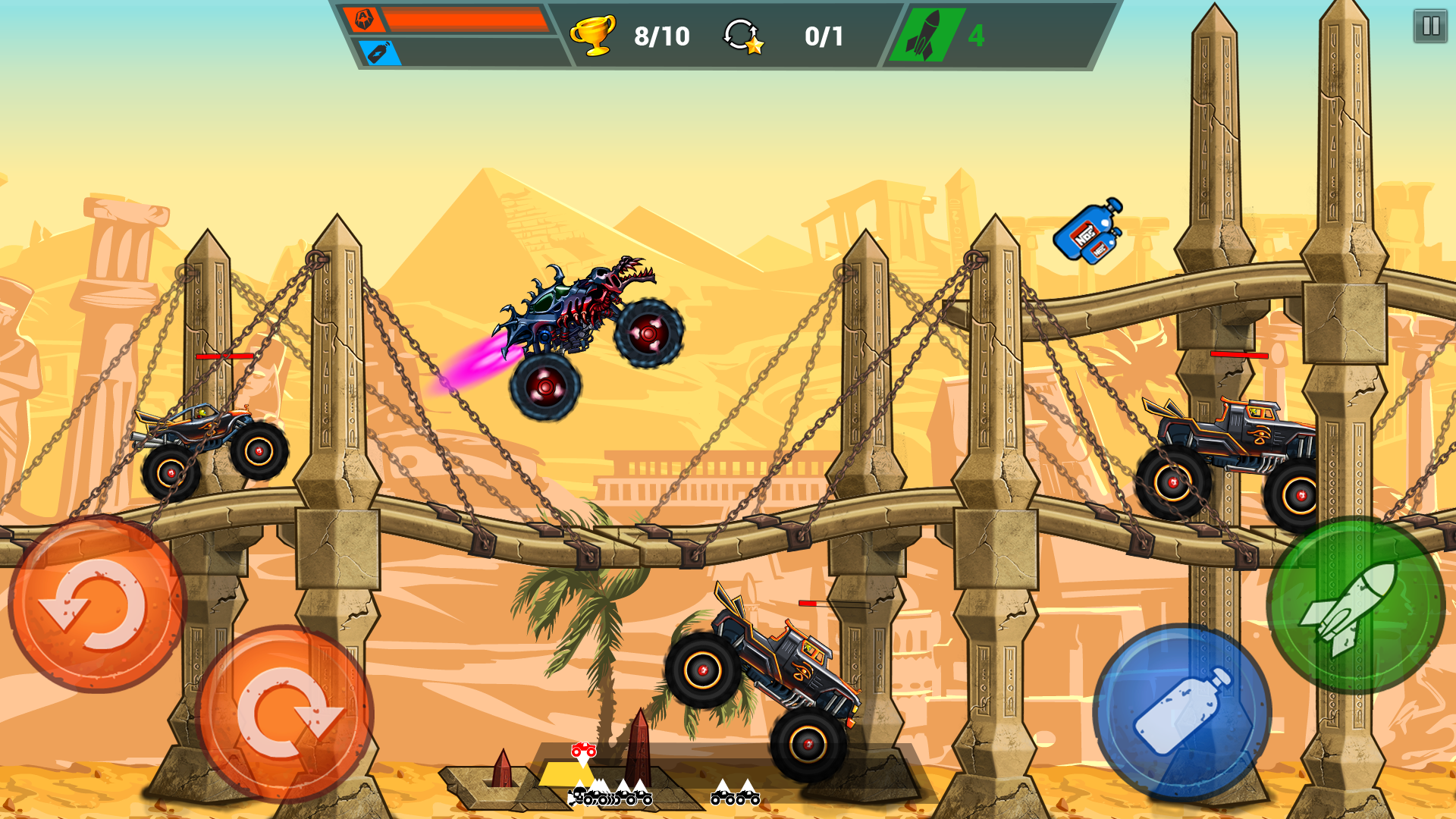 Screenshot 1 of Mad Truck Challenge 4x4 แข่งรถ 1.5