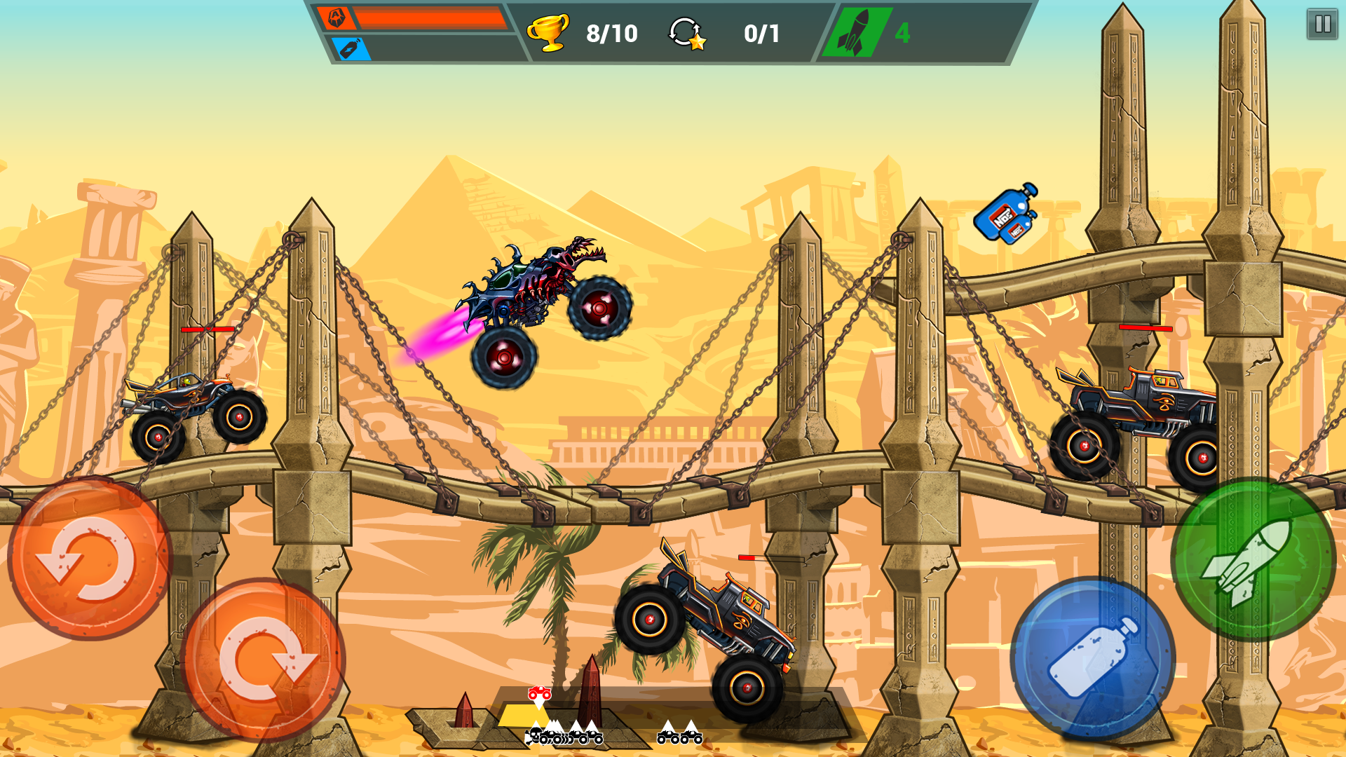 Mad Truck Challenge 4x4 Racing Game Screenshot