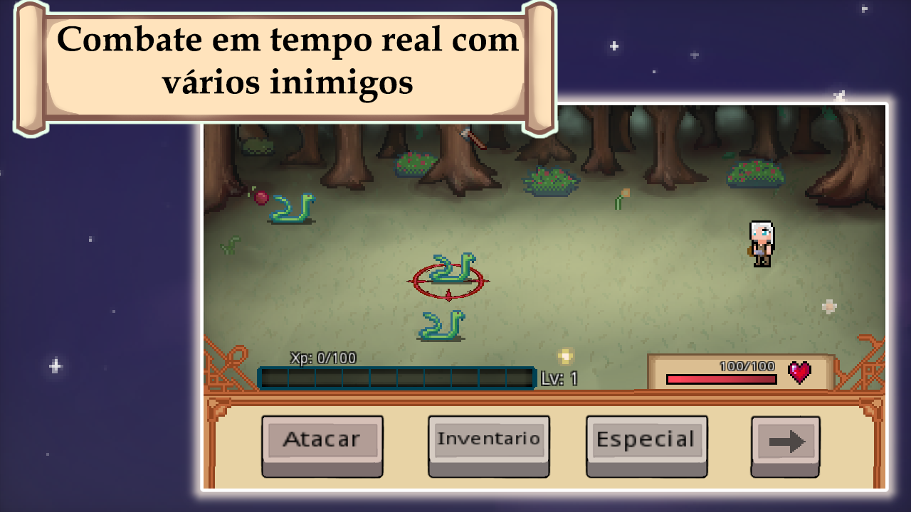 Screenshot 1 of Adaga da Fantasia | pixels RPG 1.0.16