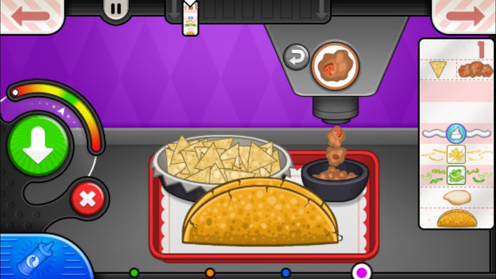 Papa's Taco Mia To Go! screenshot game