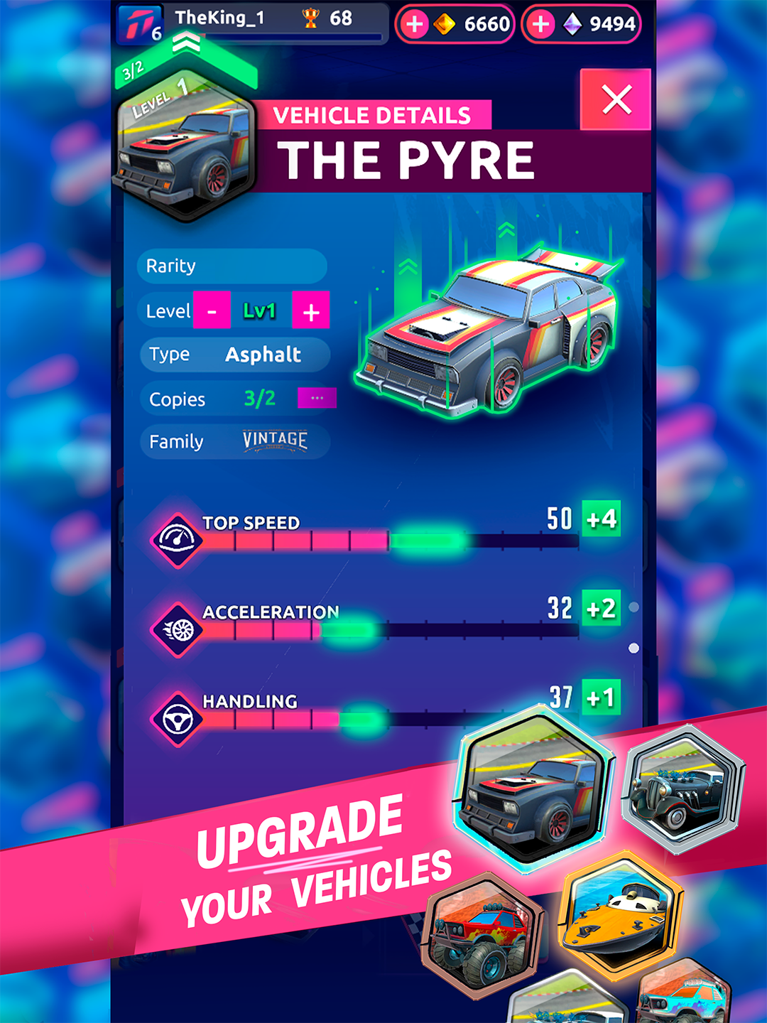 Nitro Racing Manager 게임 스크린샷