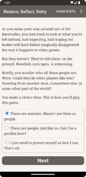 Restore, Reflect, Retry Game Screenshot