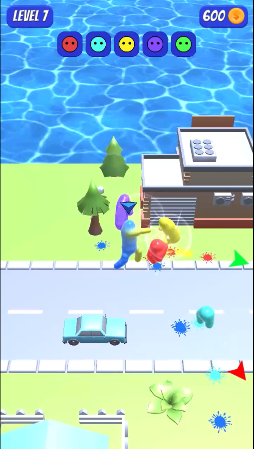 Screenshot of Blob Brawl 3D
