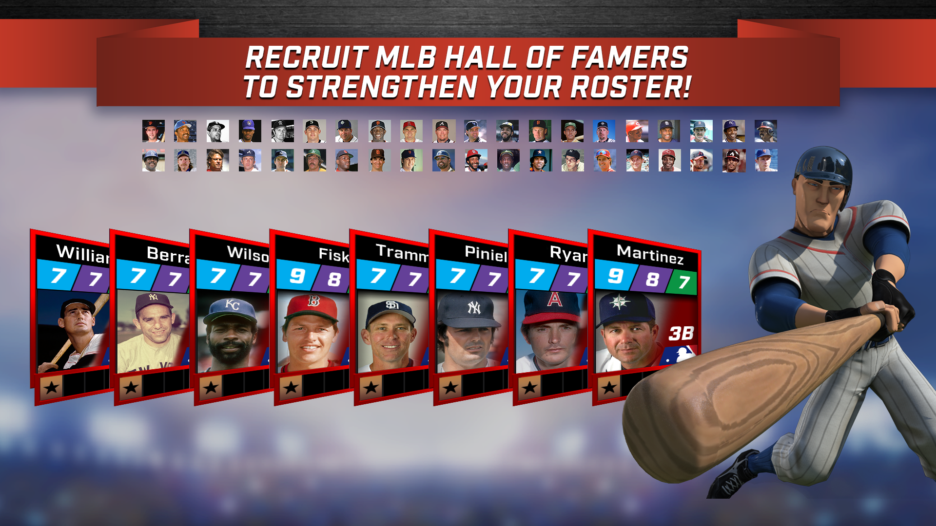 Captura de Tela do Jogo WGT Baseball MLB