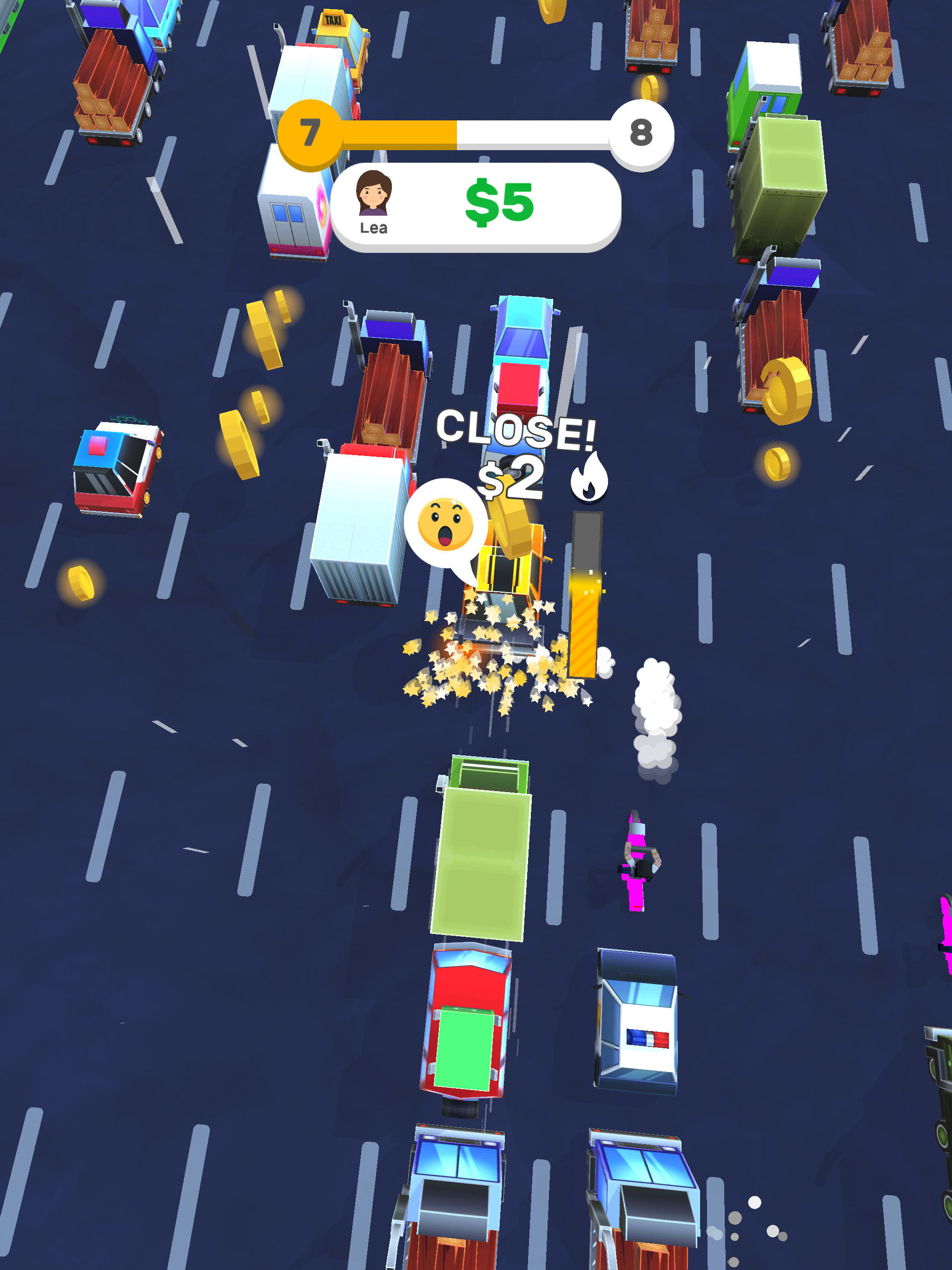 Turbo Taxi 게임 스크린 샷