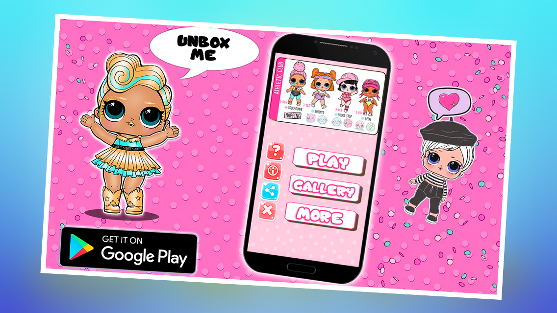 ⭐ LOL Surprise Unbox Eggs Simulator ⭐ Game Screenshot