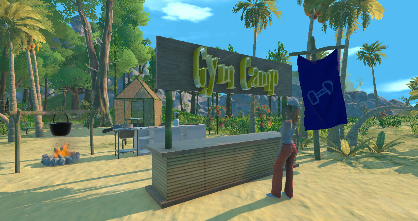 Gym Camp Simulator screenshot game
