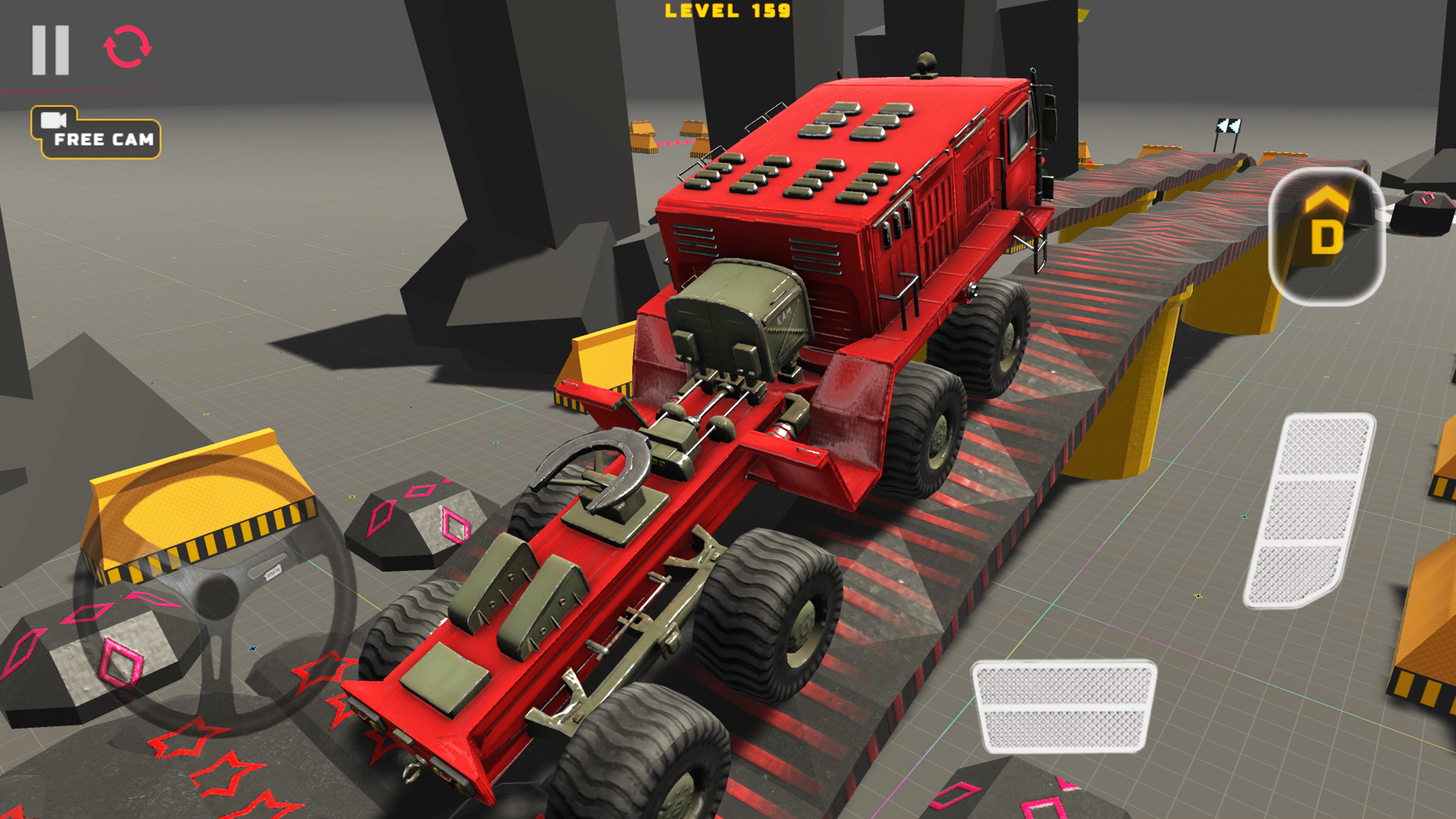 Project : Offroad Game Screenshot