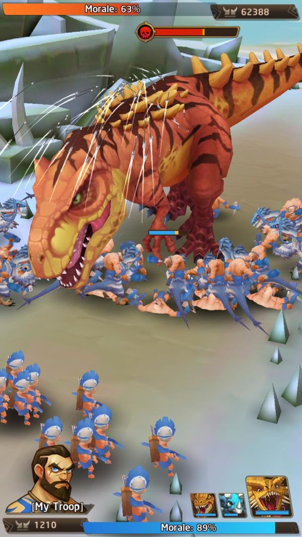Screenshot of Jurassic Tribes