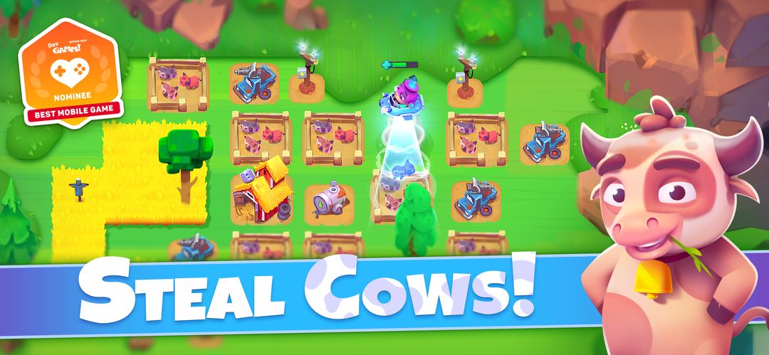 Cowlifters: Clash for Cows ภาพหน้าจอเกม