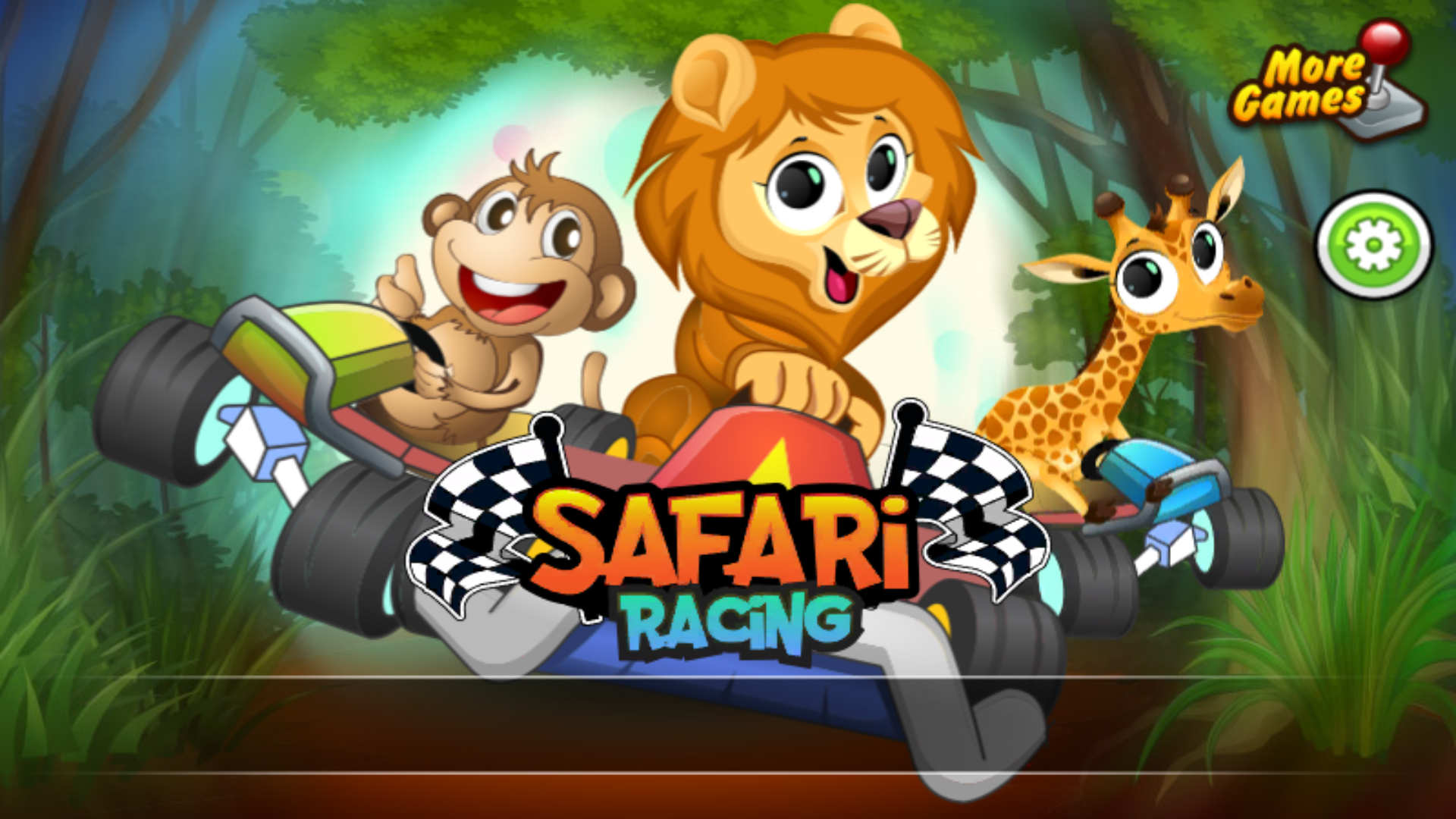 Safari Racing Game Screenshot