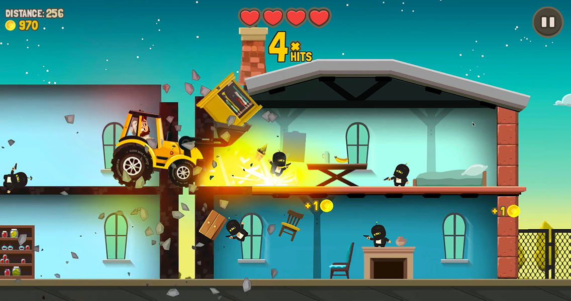 Aliens Drive Me Crazy Game Screenshot