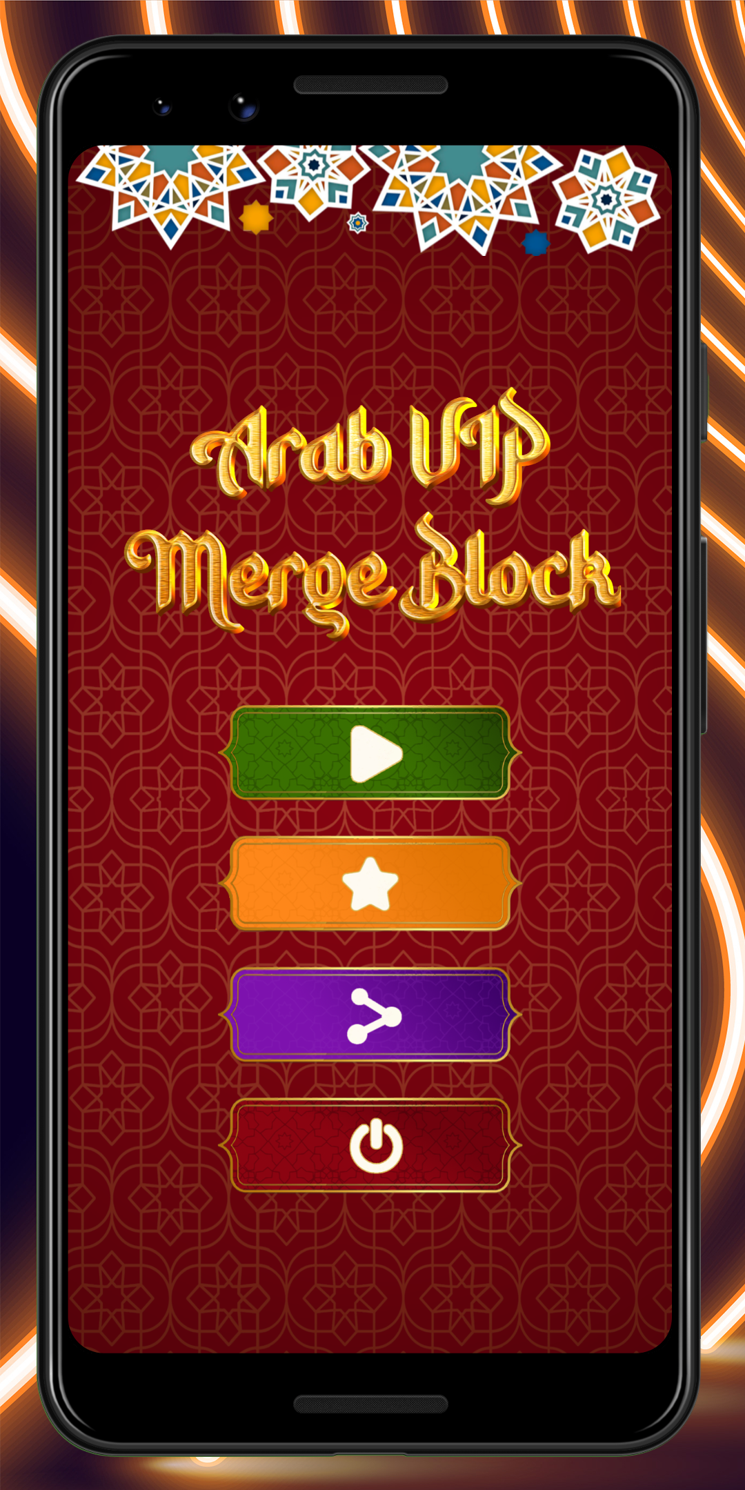 Captura de Tela do Jogo Arab VIP Merge Block