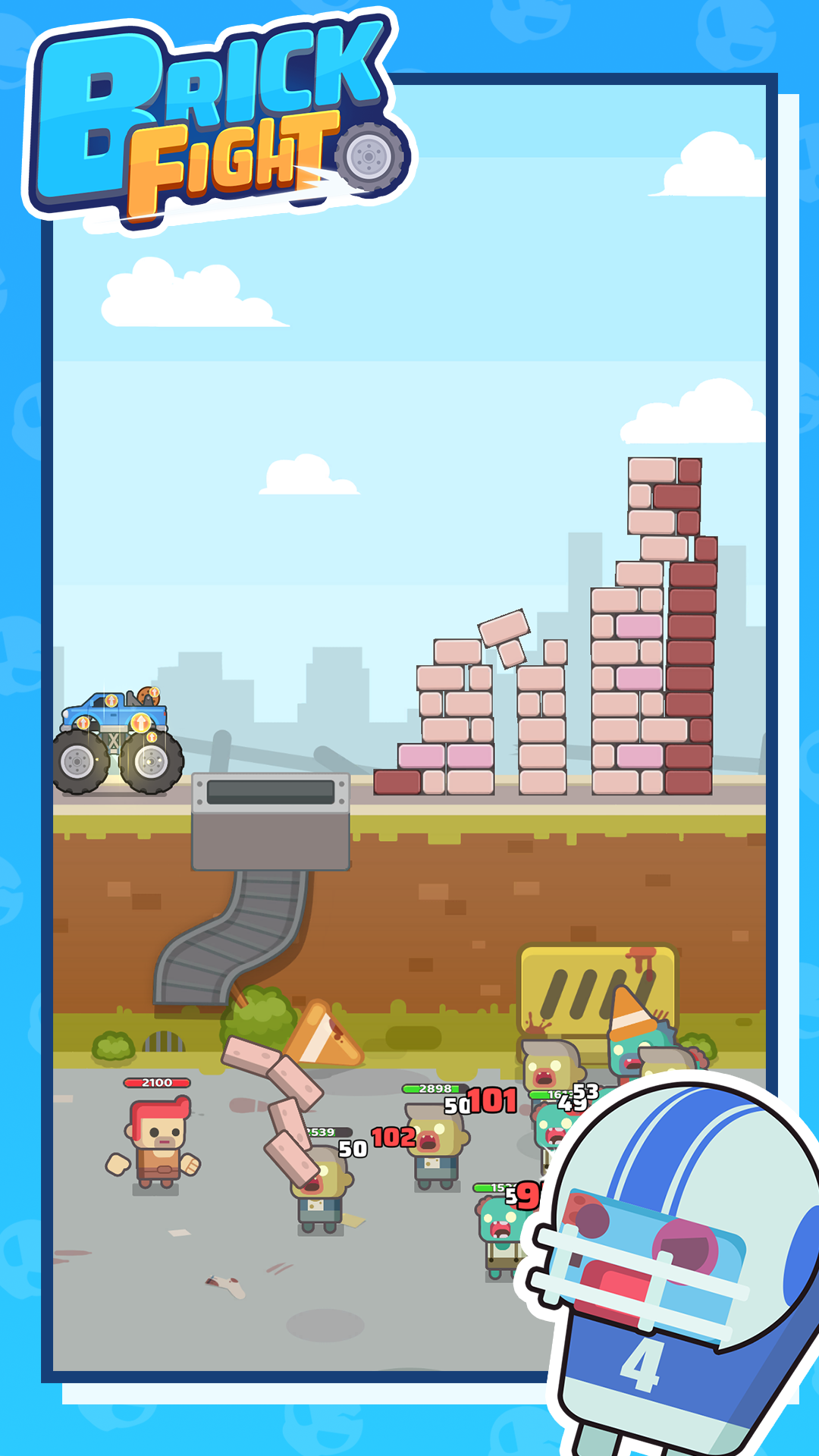 Brick Fight Game Screenshot