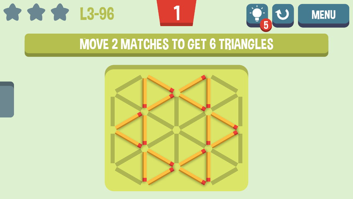 Move the Matches Game Screenshot