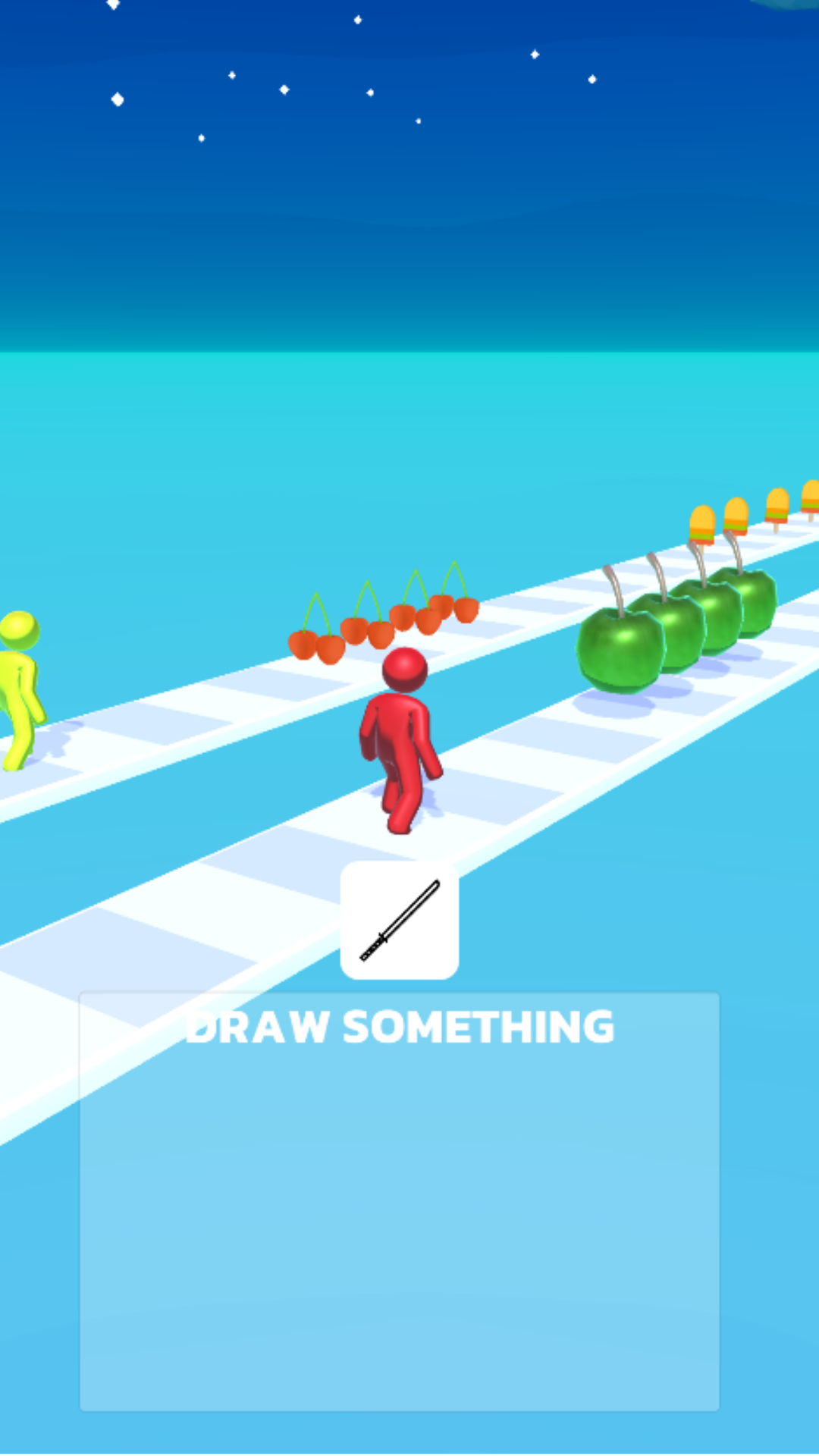 Скриншот игры Draw Knife Run 3D