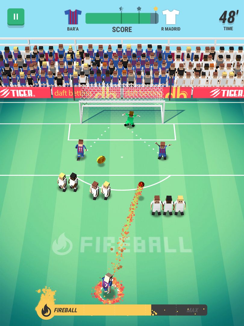 Tiny Striker: Flick Kick Socce screenshot game