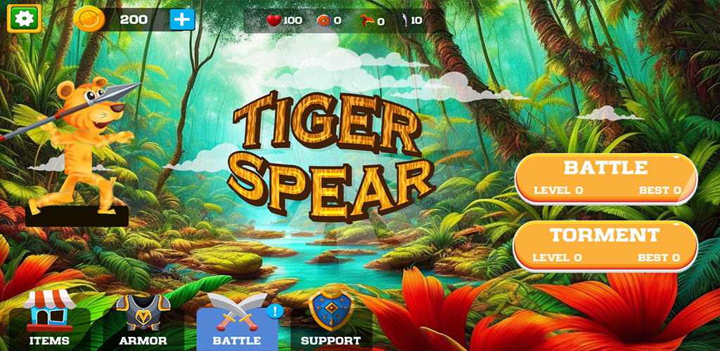 Banner of Tiger Spear Game 0.1