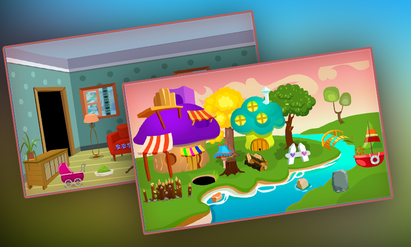 Happy Little Girl Rescue Kavi Escape Game-314 게임 스크린샷