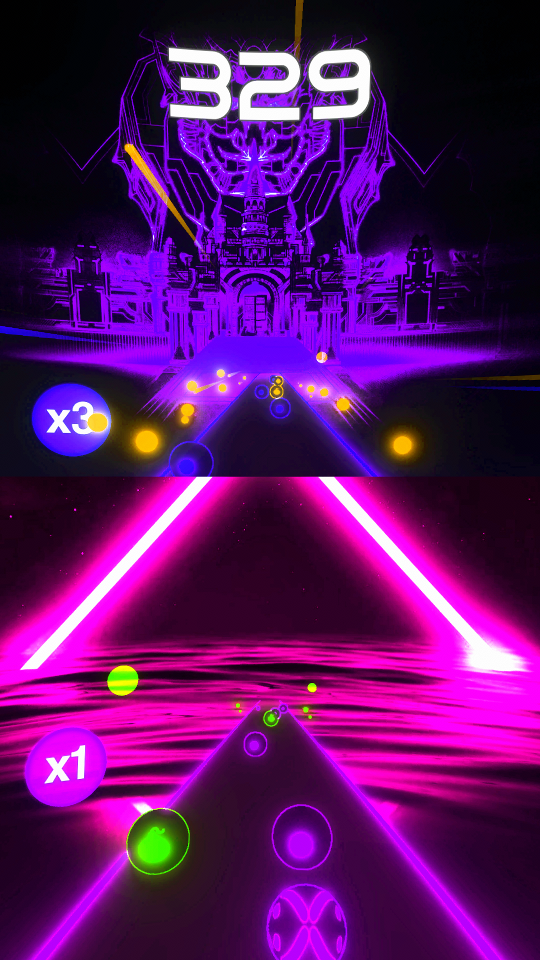 Brave Merinda Color Road Magic Game Screenshot