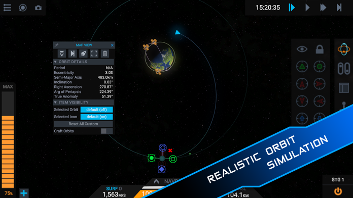 SimpleRockets 2 Game Screenshot