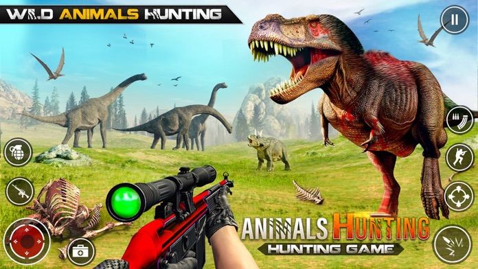 Jogos de armas de caça ao dinossauro selvagem versão móvel andróide iOS apk  baixar gratuitamente-TapTap