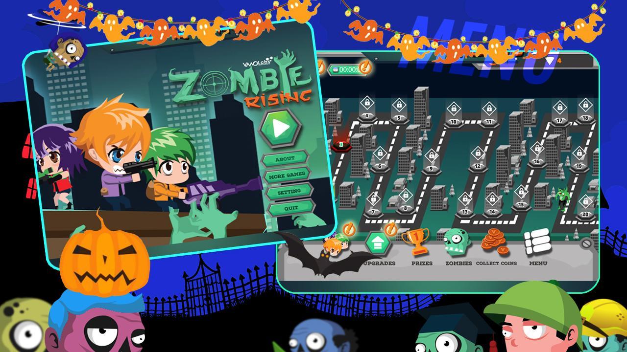 죽은 대상 : 좀비가 상승 게임 스크린샷