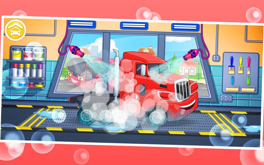 Carwash: รถบรรทุก ภาพหน้าจอเกม