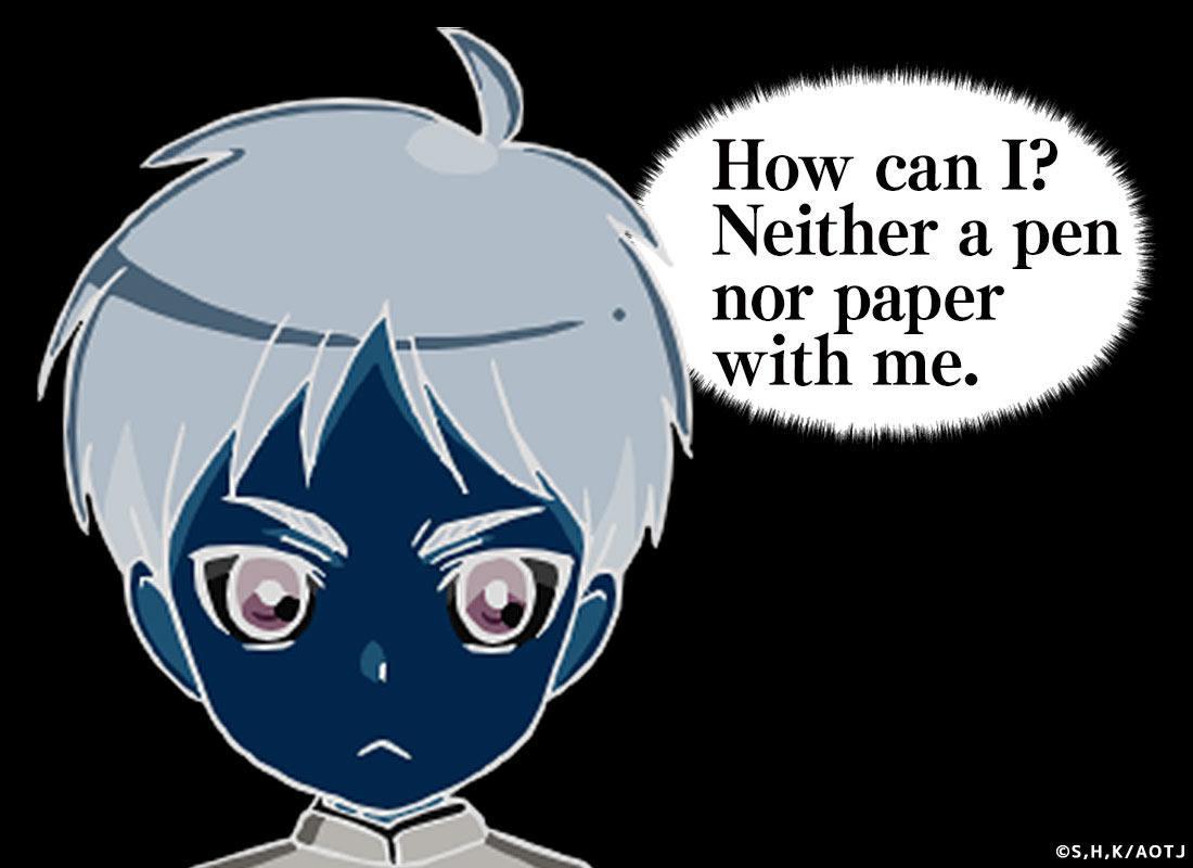 Sticky Note Attack on titan Game Screenshot