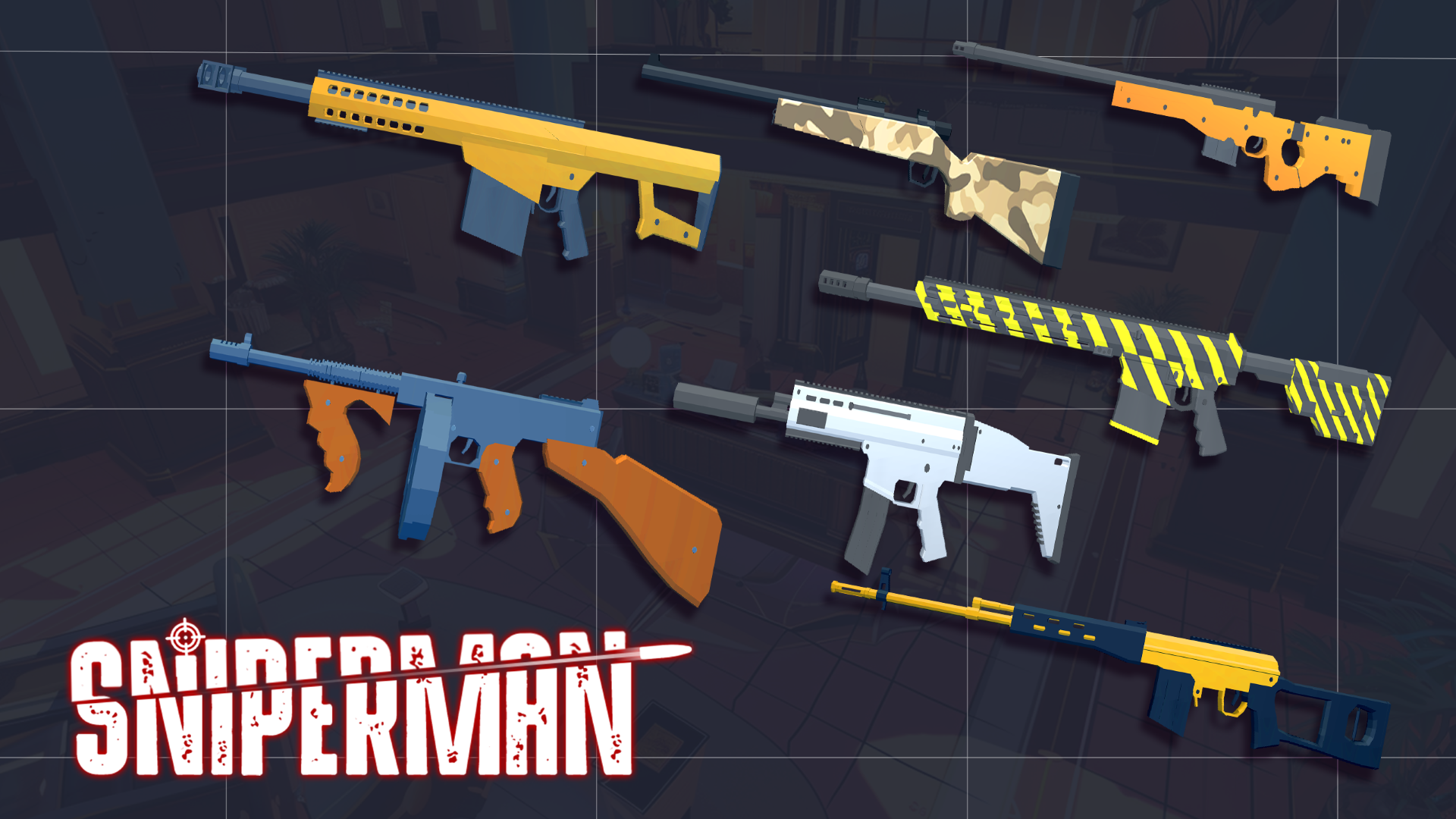 Sniperman: Perfect Shot Game Screenshot