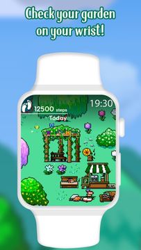 Pixsteps: Gamified Pedometer Game Screenshot