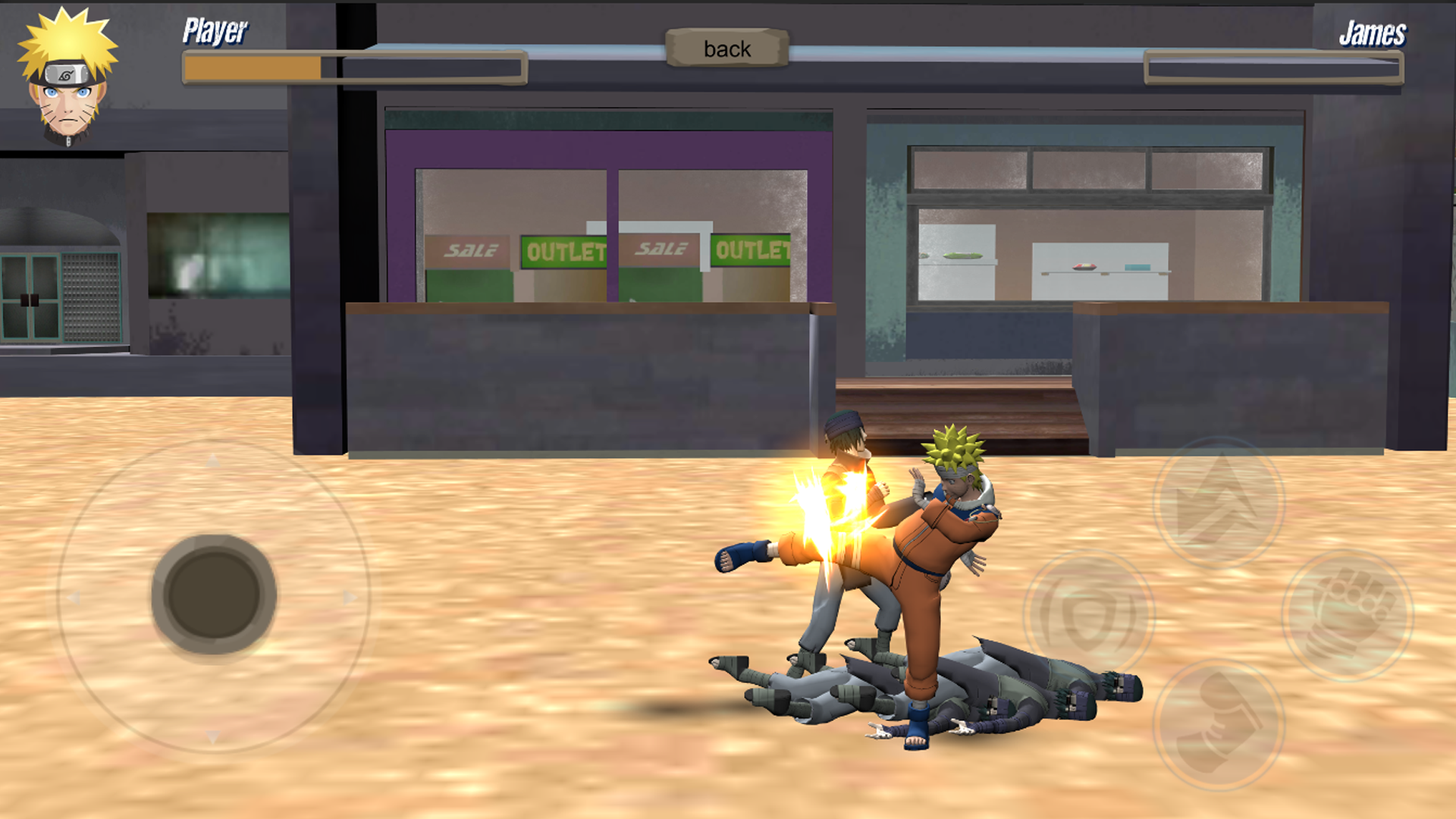 Download Stickman Shinobi Fighting 3D android on PC